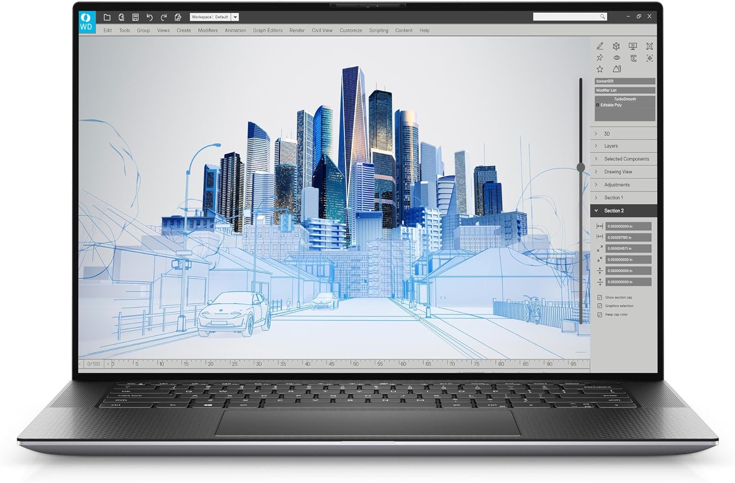 Dell Precision 5560 | Intel Core i7-11850H | 32GB Ram |1TB SSD | NVIDIA RTX A2000 4GB - Image 8